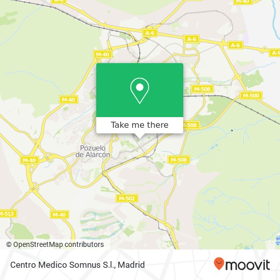 Centro Medico Somnus S.l. map
