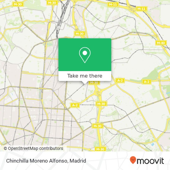 Chinchilla Moreno Alfonso map