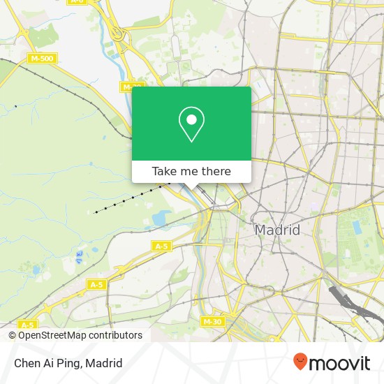 mapa Chen  Ai Ping