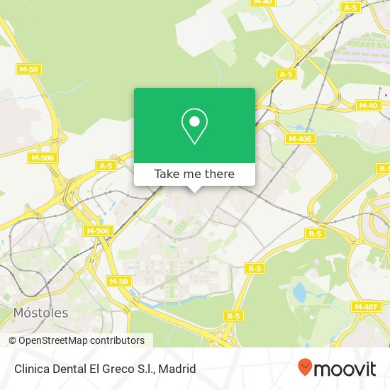 Clinica Dental El Greco S.l. map