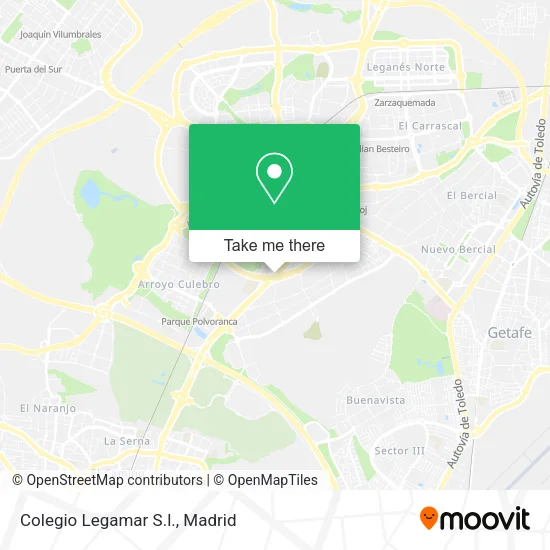 Colegio Legamar S.l. map