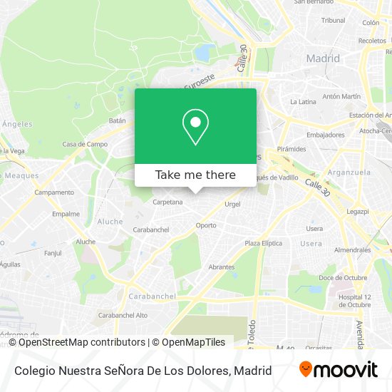 Colegio Nuestra SeÑora De Los Dolores map