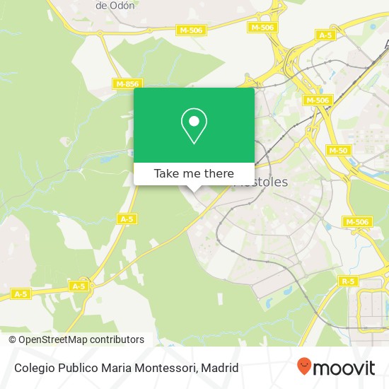 Colegio Publico Maria Montessori map