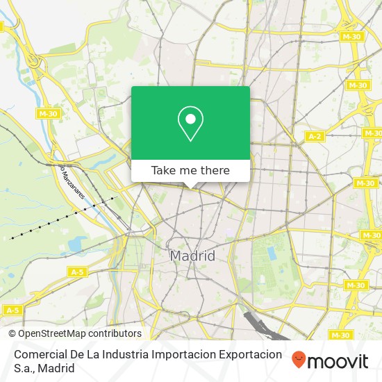 Comercial De La Industria Importacion Exportacion S.a. map