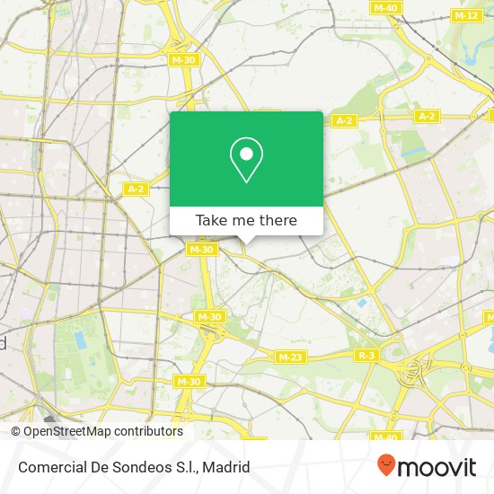 Comercial De Sondeos S.l. map