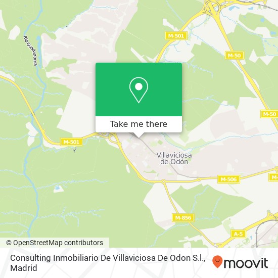 mapa Consulting Inmobiliario De Villaviciosa De Odon S.l.