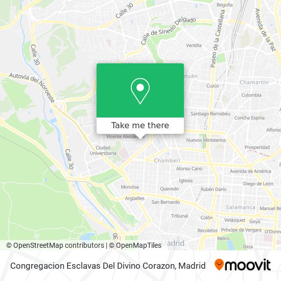 Congregacion Esclavas Del Divino Corazon map