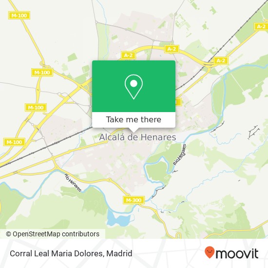 mapa Corral Leal Maria Dolores