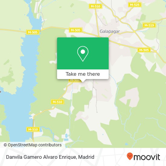 Danvila Gamero Alvaro Enrique map