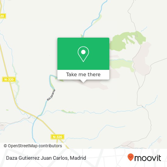 Daza Gutierrez Juan Carlos map