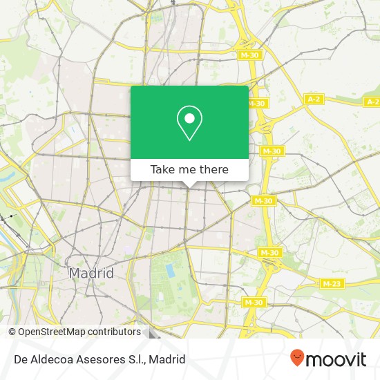 De Aldecoa Asesores S.l. map