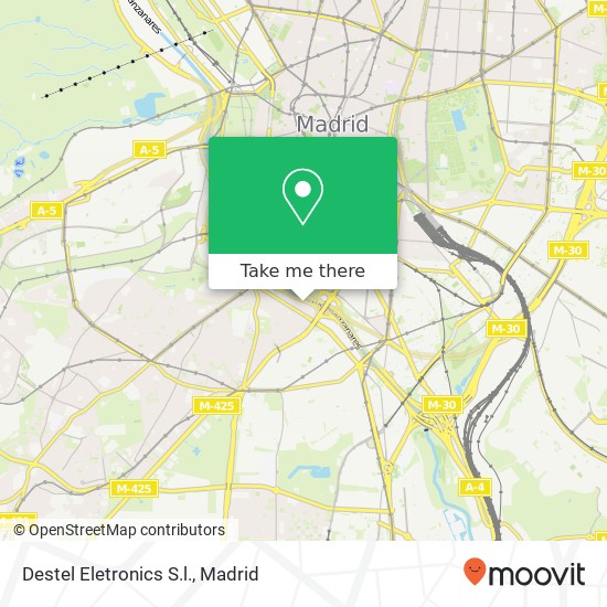 Destel Eletronics S.l. map