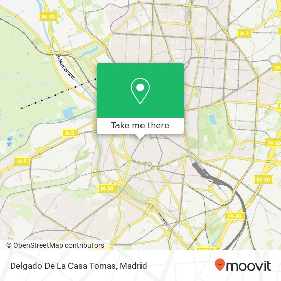 Delgado De La Casa Tomas map