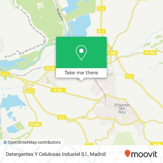 Detergentes Y Celulosas Industel S.l. map