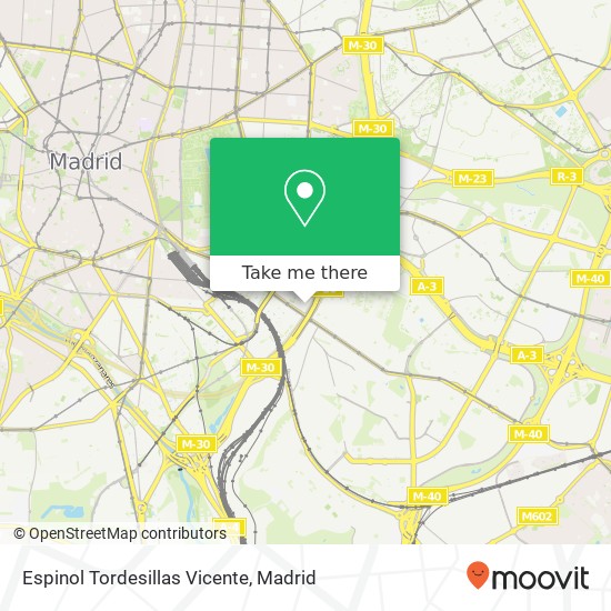 Espinol Tordesillas Vicente map