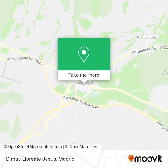 Dimas Llorente Jesus map