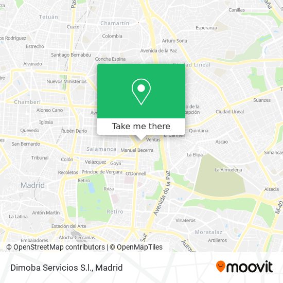 Dimoba Servicios S.l. map