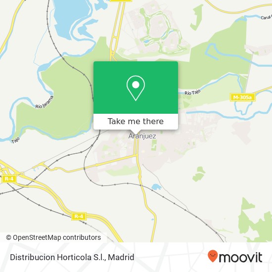 mapa Distribucion Horticola S.l.