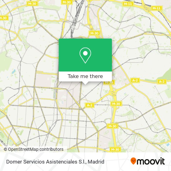 Domer Servicios Asistenciales S.l. map