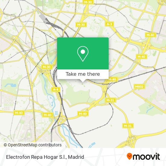 Electrofon Repa Hogar S.l. map
