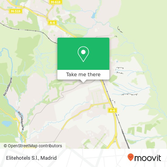 Elitehotels S.l. map