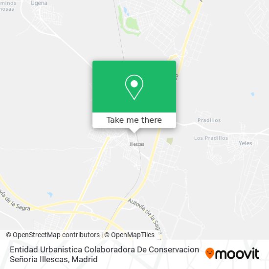 Entidad Urbanistica Colaboradora De Conservacion Señoria Illescas map