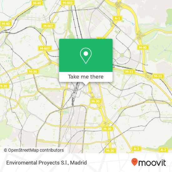 Enviromental Proyects S.l. map