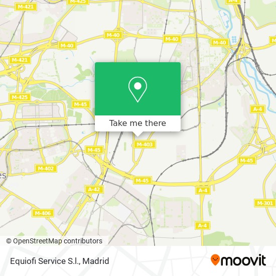 mapa Equiofi Service S.l.