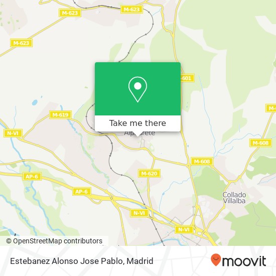 Estebanez Alonso Jose Pablo map