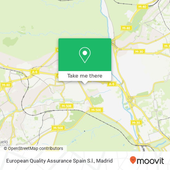 European Quality Assurance Spain S.l. map