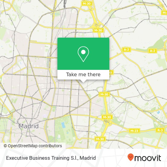 Executive Business Training S.l. map