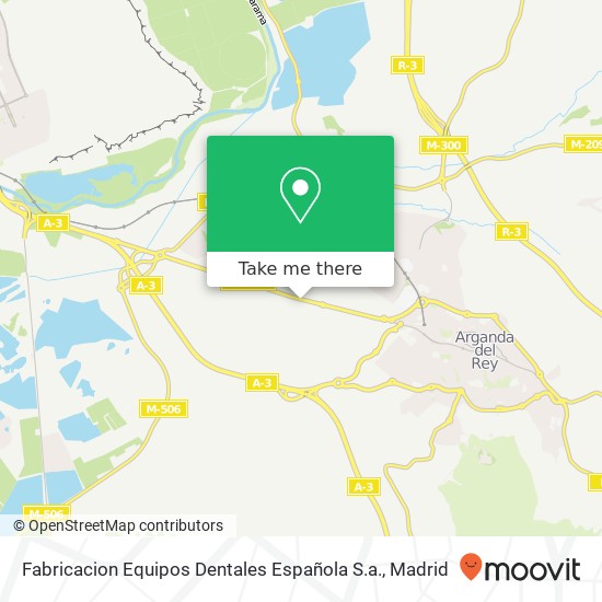 Fabricacion Equipos Dentales Española S.a. map