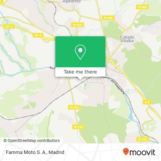 Famma Moto S. A. map