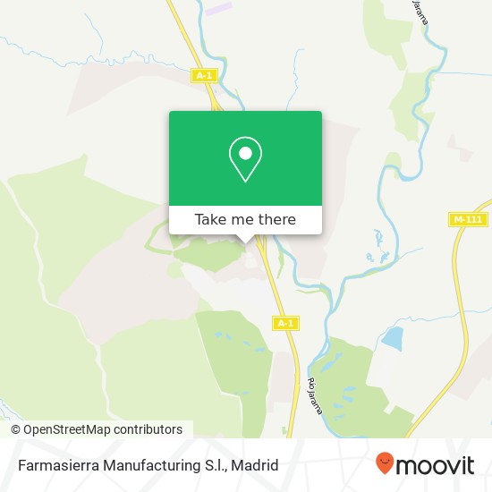 Farmasierra Manufacturing S.l. map