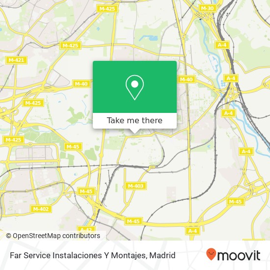 Far Service Instalaciones Y Montajes map
