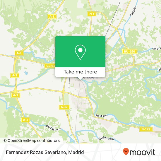 mapa Fernandez Rozas Severiano