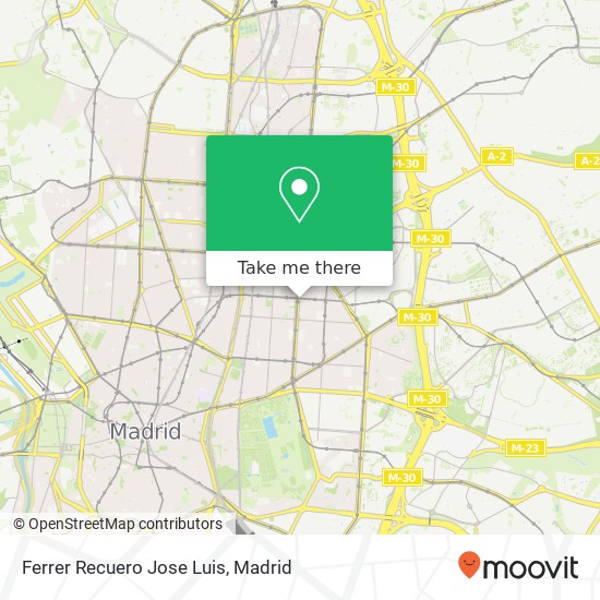 mapa Ferrer Recuero Jose Luis