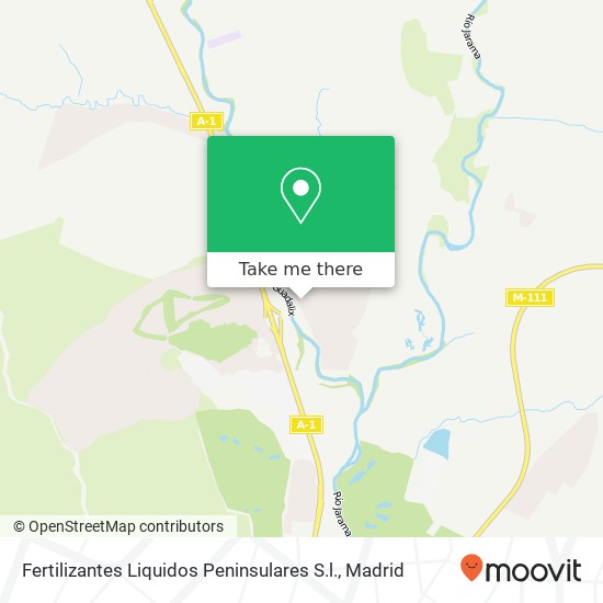 Fertilizantes Liquidos Peninsulares S.l. map