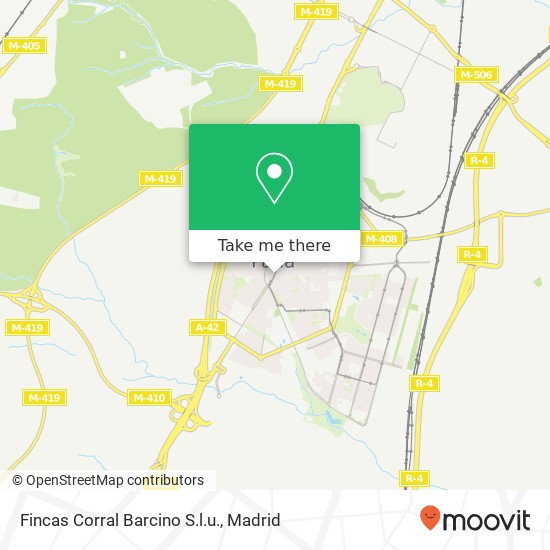 Fincas Corral Barcino S.l.u. map