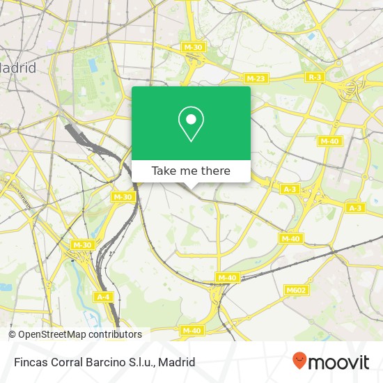 Fincas Corral Barcino S.l.u. map