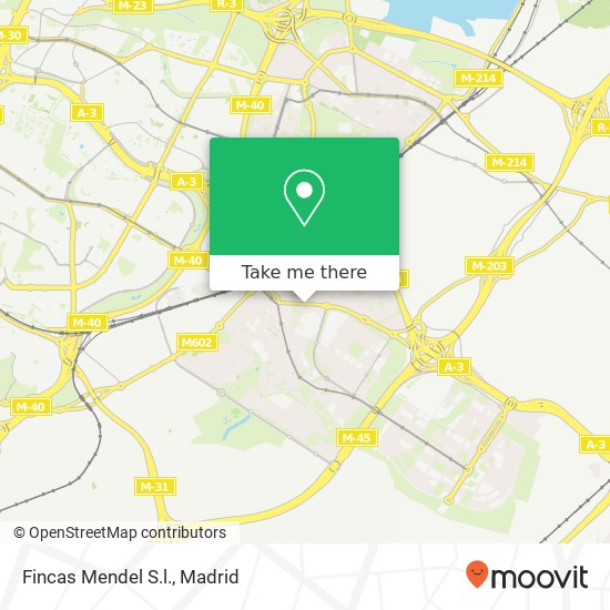 Fincas Mendel S.l. map