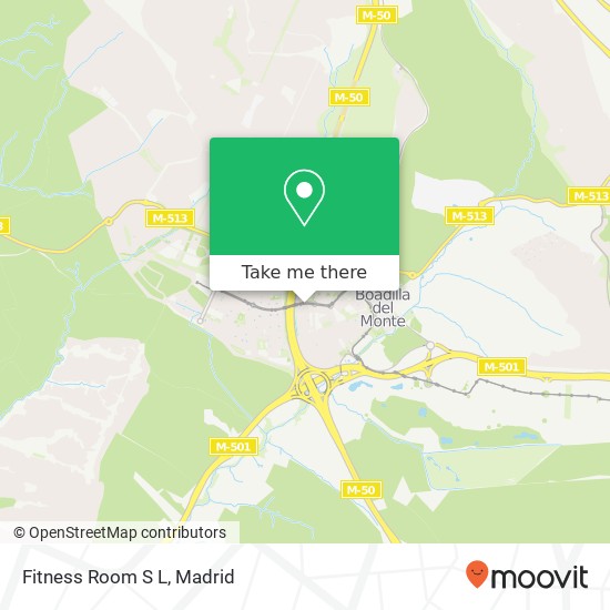 mapa Fitness Room S L
