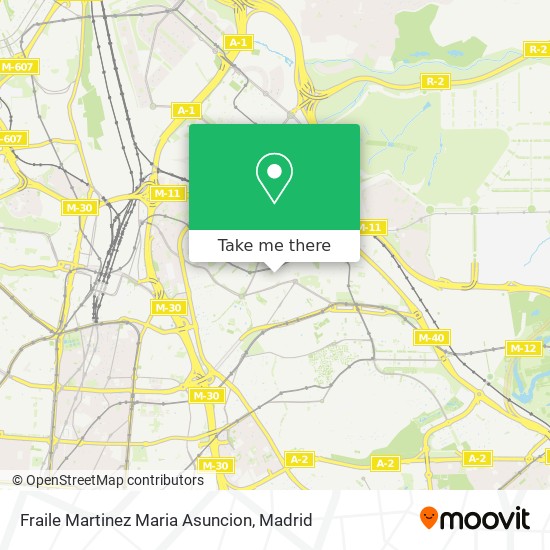 Fraile Martinez Maria Asuncion map