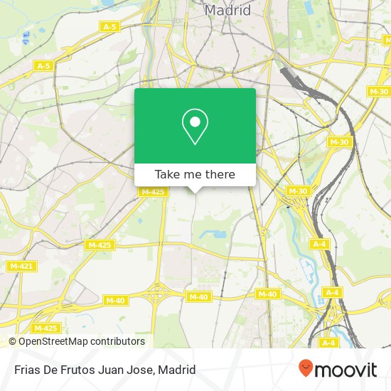 Frias De Frutos Juan Jose map