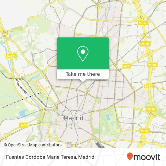 Fuentes Cordoba Maria Teresa map