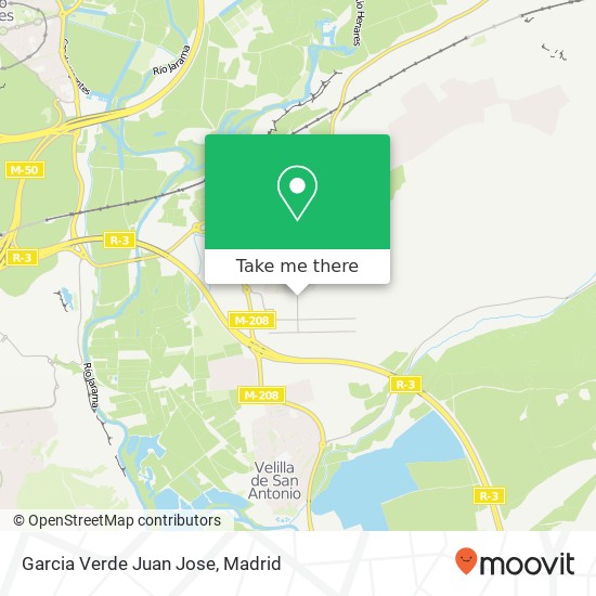 Garcia Verde Juan Jose map