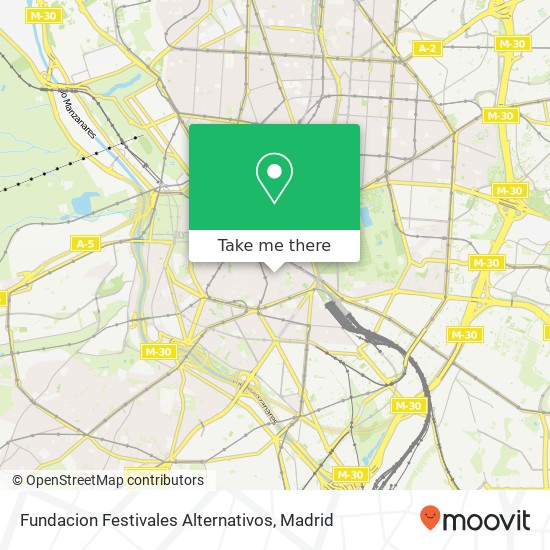 Fundacion Festivales Alternativos map