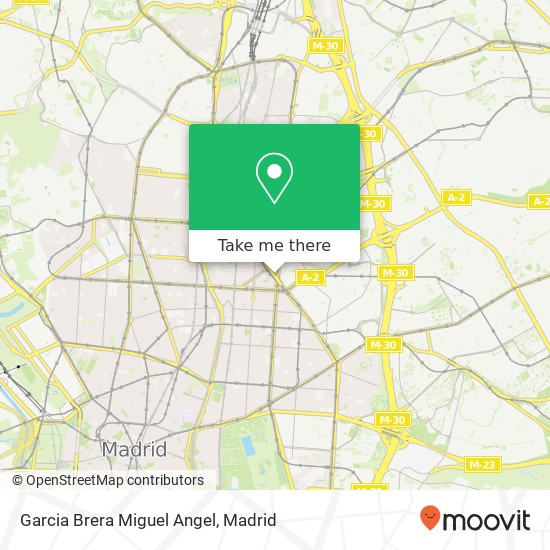 mapa Garcia Brera Miguel Angel