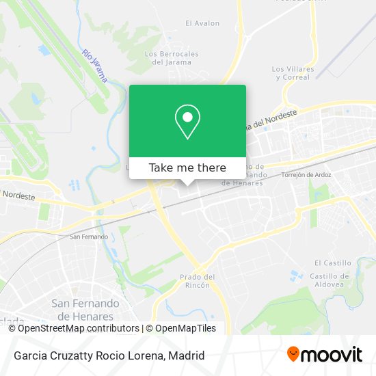 Garcia Cruzatty Rocio Lorena map