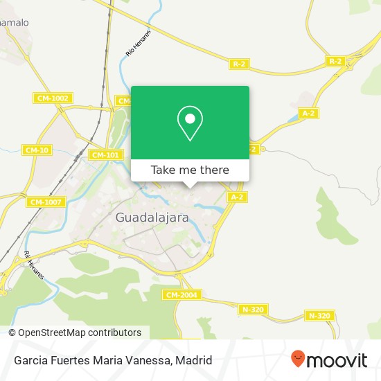 Garcia Fuertes Maria Vanessa map